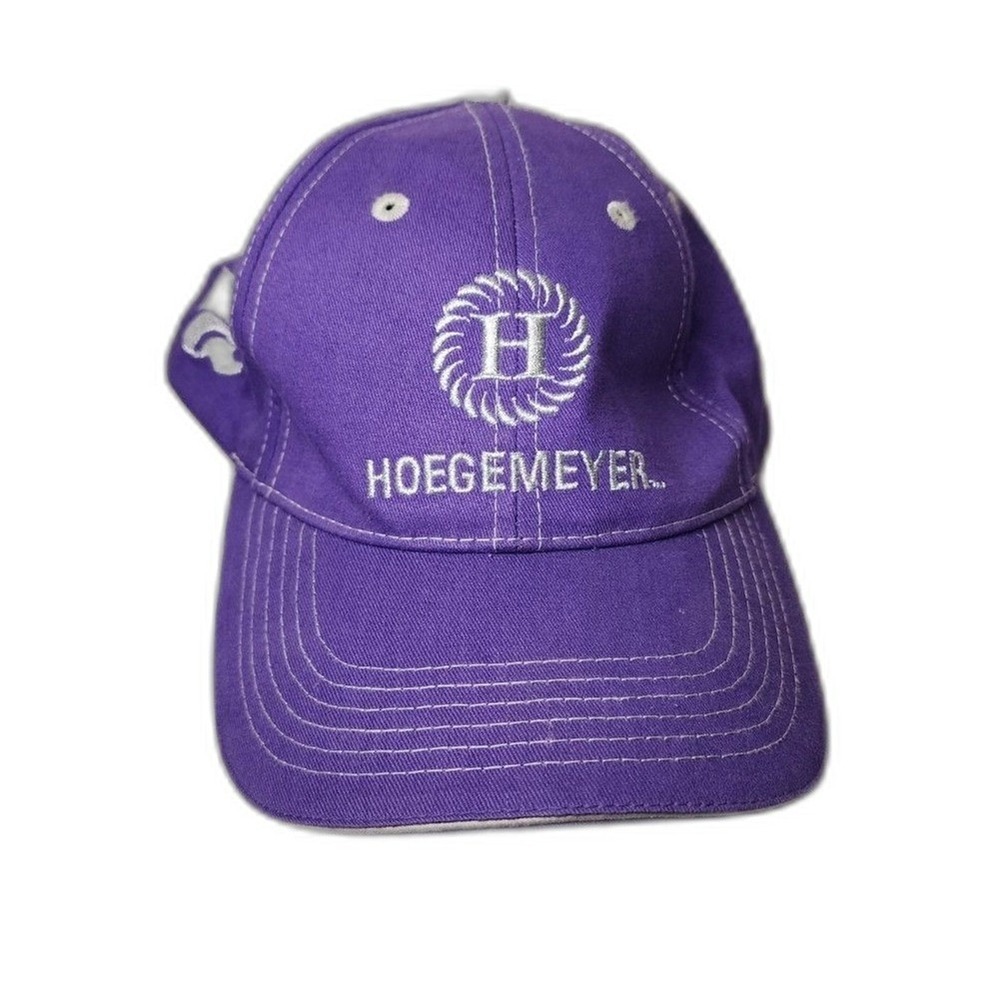 Hoegemeyer Purple Trucker Hat With Kansas State Wildcats Logo